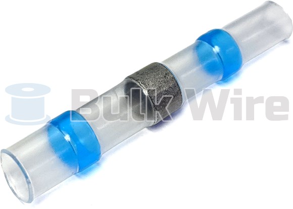 Picture of Heat Shrink Solder Sleeve, 16-14 AWG, Clear/Blue