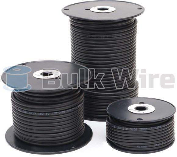 Picture of Twin Solar PV Wire 600V (Gauge: 10, Length: 100 ft., Color: Black)