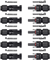 Picture of 5 Pairs MC4 Male/Female Solar Panel Cable Connectors