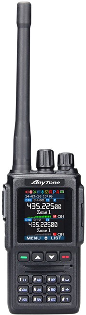 Picture of Anytone AT-D168UV Digital DMR Dual-band Handheld Commercial Radio
