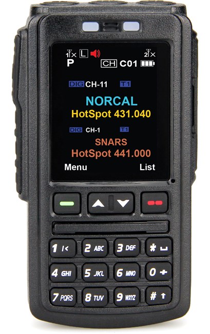 Picture of Anytone BT-01 Mobile Bluetooth Speaker Mic for AT-D578UV Models with Bluetooth