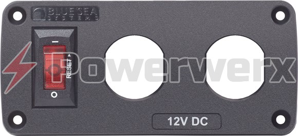 Picture of Blue Sea 4354 BelowDeck 2 Position Blank Panel