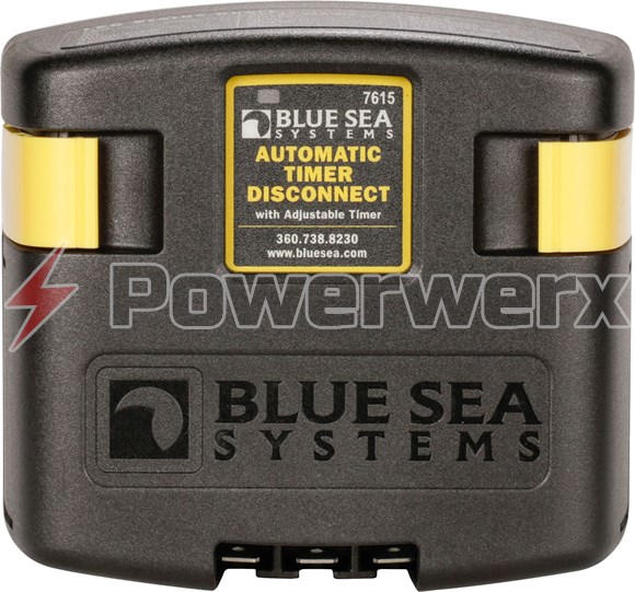 Picture of Blue Sea 7615 DC Timer with Low Voltage Disconnect Battery Guard