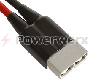 thumbnail image 2 of Heavy Duty USA-Made Adapter! SB350 Gray To SB175 Gray Parallel Cable, 2 AWG, 18 Inch By PAKA-TOOLS 2 of 3