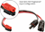 Picture of Goal Zero 98014 Solar MC4 to Anderson Powerpole Input Adapter Cable by Powerwerx
