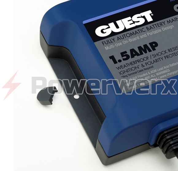 Picture of Guest 2701A 1.5A 12V Battery Charger Maintainer 1 Bank 120V Input