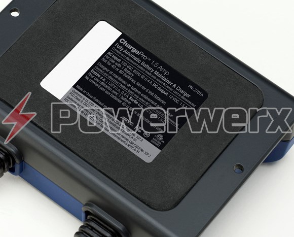 Picture of Guest 2701A 1.5A 12V Battery Charger Maintainer 1 Bank 120V Input