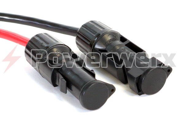 Picture of MC4 Solar Connector Weather Resistant Dust Cap, 5 Male and Female Pairs