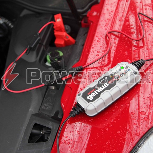 Picture of NOCO Genius G1100 6V/12V 1.1 Amp Smart Battery Charger and Maintainer