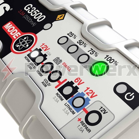 Picture of NOCO Genius G3500 6V/12V 3.5 Amp Smart Battery Charger and Maintainer