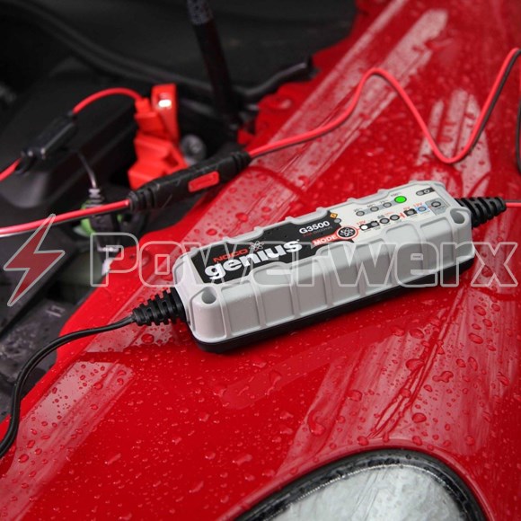 Picture of NOCO Genius G3500 6V/12V 3.5 Amp Smart Battery Charger and Maintainer