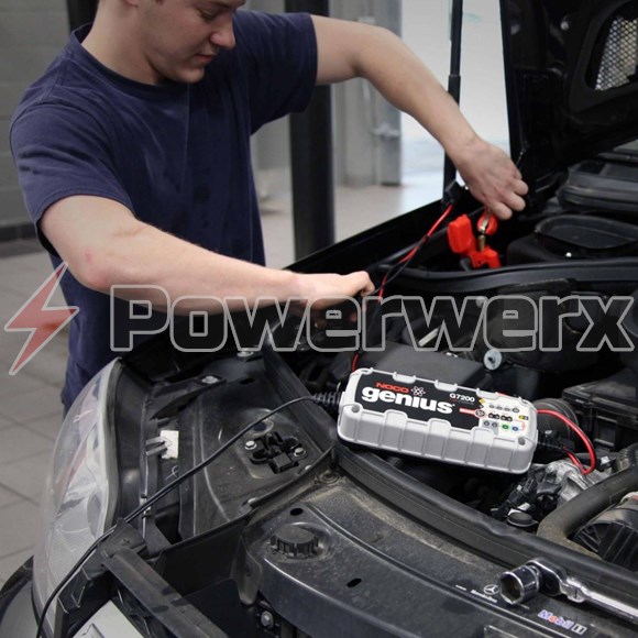 Picture of NOCO Genius G7200 12V/24V 7.2 Amp Smart Battery Charger and Maintainer