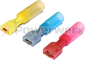thumbnail image 2 of Ayennector 220pc Waterproof Heat Shrink Spade Connectors – Electrical Crimp Terminal Kit 2 of 6