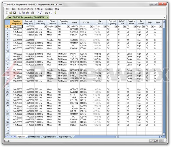 Picture of PC Programming Kit (Includes Downloadable Software & USB Cable) for DB-750X