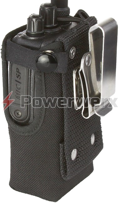 Picture of Powerwerx Heavy Duty Nylon Radio Case for KG-UV9D & KG-UV8D with Stainless Belt Clip