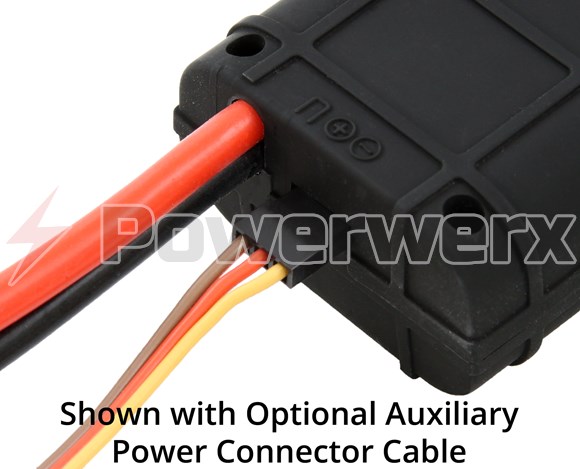 Picture of Powerwerx Watt Meter, DC Inline Power Analyzer, 45A Continuous, 12 Gauge, MC4 Solar Connectors