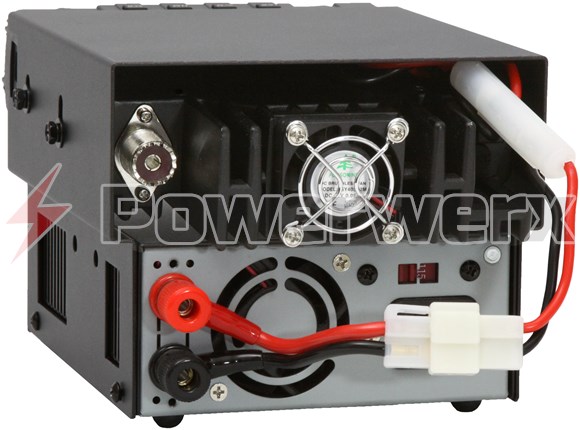 Picture of Short DC Power Supply Adapter Cable OEM-T to 1/4" Ring Terminals