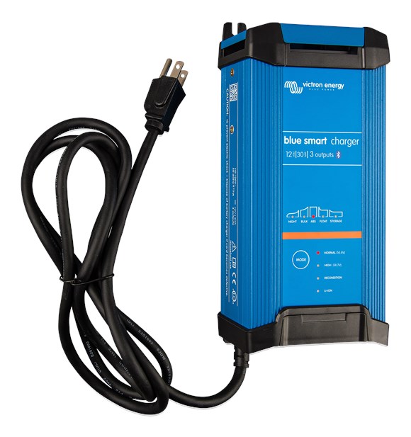 Picture of Victron Energy BPC123048102 Blue Smart IP22 Charger 12/30(3) 120V NEMA 5-15