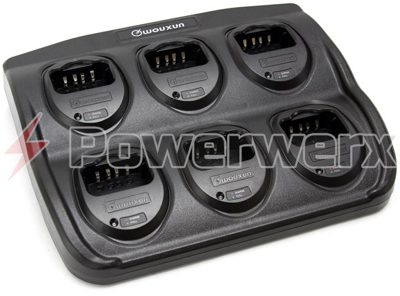 Picture of Wouxun 6 Unit Drop in Rapid Charger