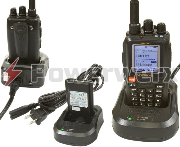 Picture of Wouxun KG-UV8T U.S. Version Tri-Band 999 Channel Amateur Handheld Radio